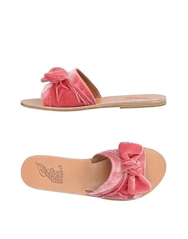 Pink Denim Sandals