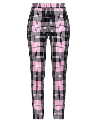 Pink Flannel Casual pants