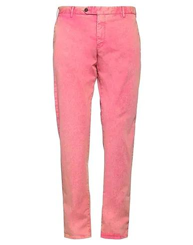 Pink Gabardine Casual pants