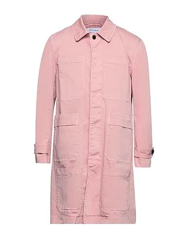 Pink Gabardine Full-length jacket