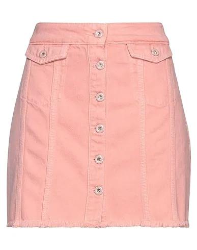 Pink Gabardine Mini skirt