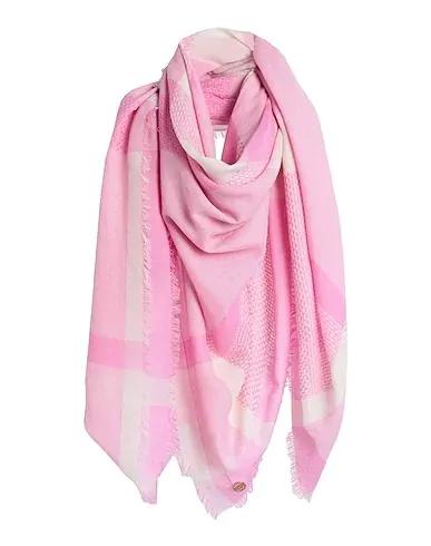 Pink Gauze Scarves and foulards