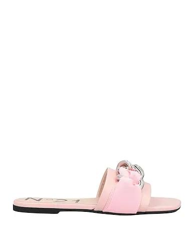 Pink Grosgrain Sandals