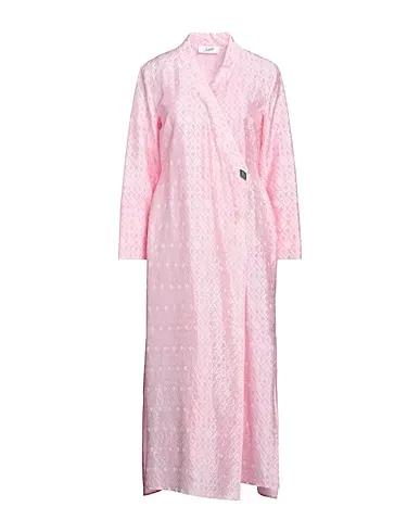 Pink Jacquard Midi dress