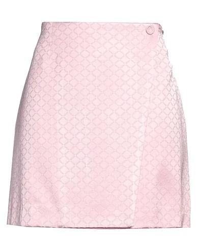 Pink Jacquard Mini skirt