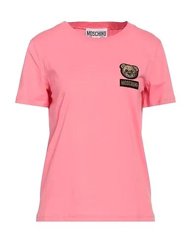 Pink Jacquard T-shirt