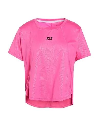 Pink Jacquard T-shirt W NK DF IC ONE SS TOP CE AOP
