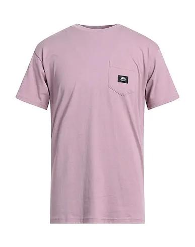 Pink Jersey Basic T-shirt MN WOVEN PATCH POCKET M
