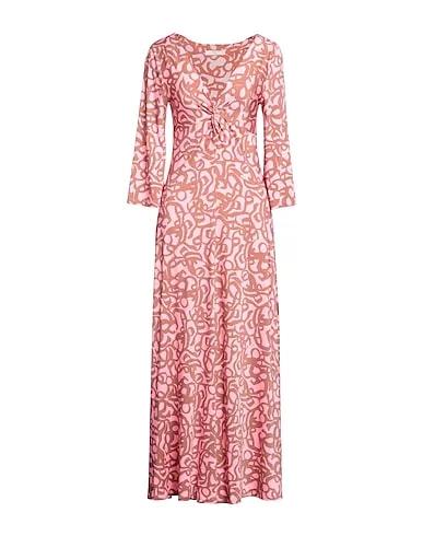 Pink Jersey Long dress
