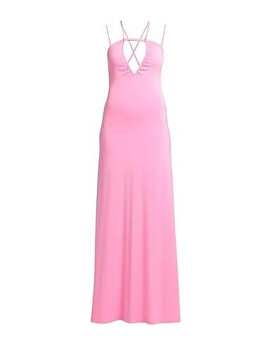 Pink Jersey Long dress
