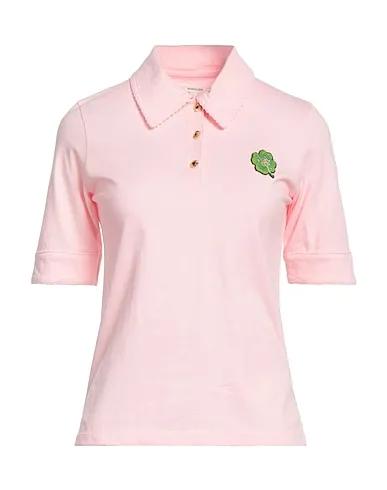Pink Jersey Polo shirt