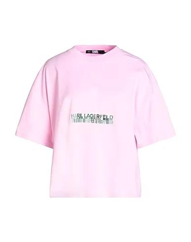 Pink Jersey T-shirt SEASONAL LOGO BOXY T-SHIRT
