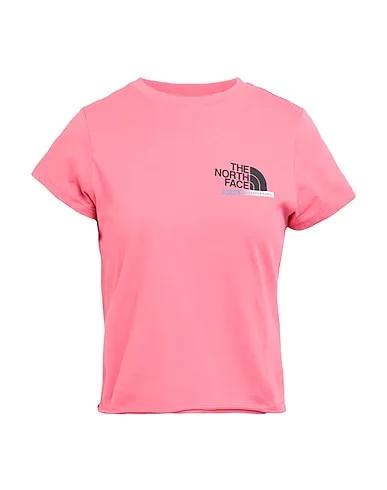 Pink Jersey T-shirt W ES GRAPHIC FITTED S/S 