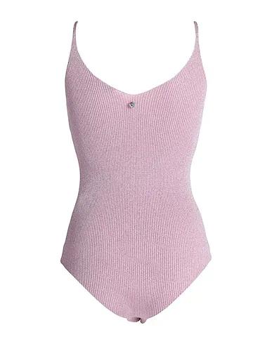 Pink Knitted Bodysuit