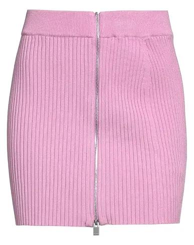 Pink Knitted Mini skirt