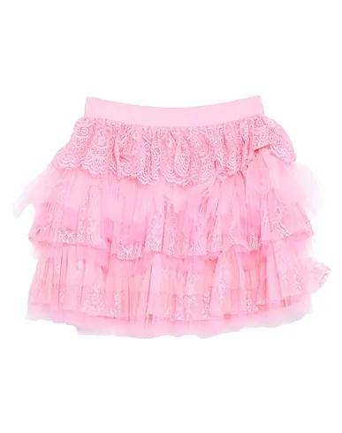 Pink Lace Mini skirt