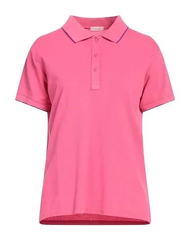 Pink Lace Polo shirt