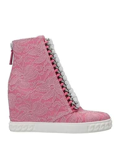 Pink Lace Sneakers