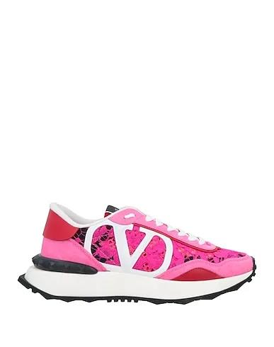 Pink Lace Sneakers