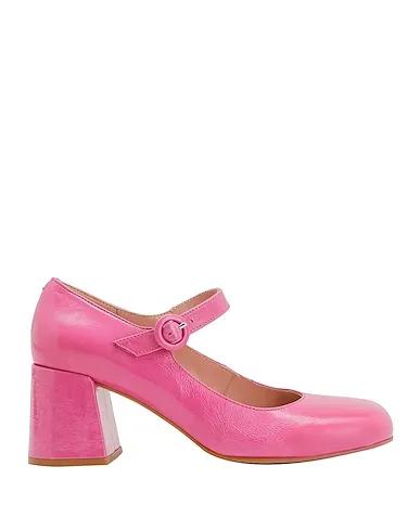 Pink Leather Pump PATENT LEATHER MARY JANE PUMPS
