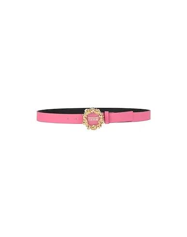 Pink Leather Regular belt