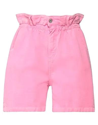 Pink Moleskin Shorts & Bermuda