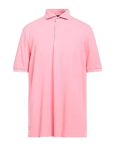 Pink Pile Polo shirt