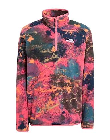 Pink Pile Sweatshirt M 100 GLACIER 1/4 ZIP - EU