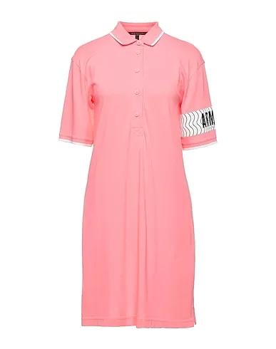 Pink Piqué Short dress