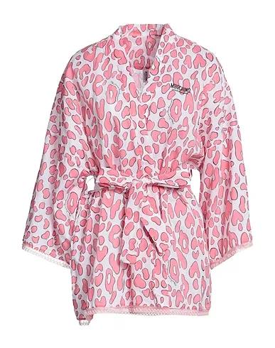 Pink Plain weave Dressing gowns & bathrobes