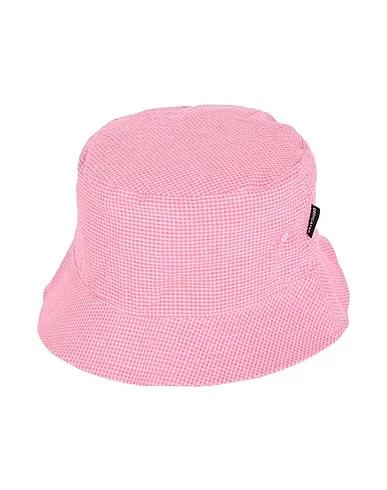 Pink Plain weave Hat