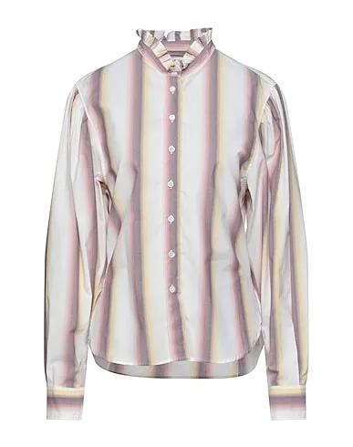 Pink Poplin Striped shirt