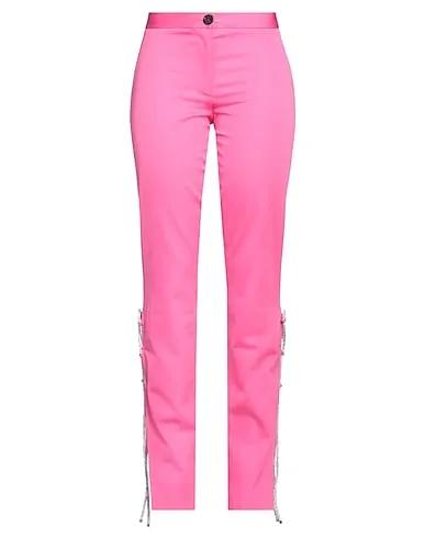 Pink Satin Casual pants