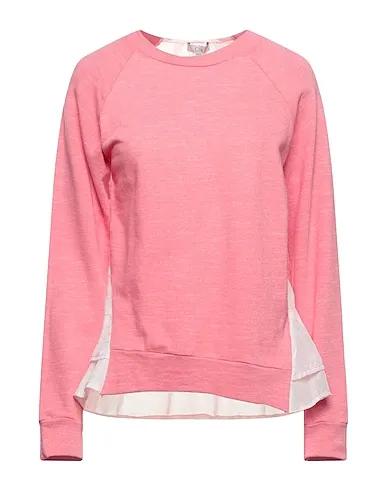 Pink Satin Sweatshirt