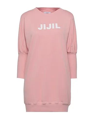 Pink Sweatshirt Short dress