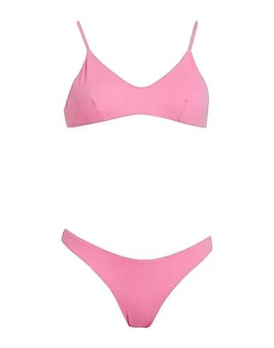 Pink Synthetic fabric Bikini