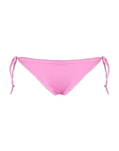 Pink Synthetic fabric Bikini RECYCLED POLY BIKINI BOTTOM
