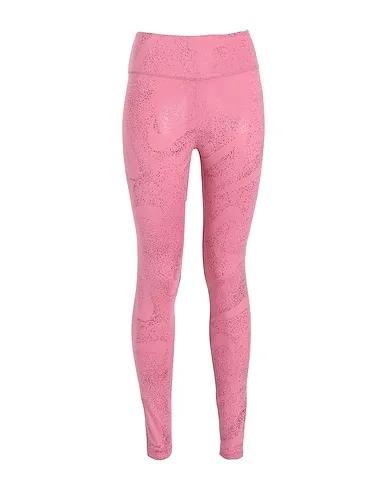 Pink Synthetic fabric Leggings W NK ONE DF MR TGHT AOP
