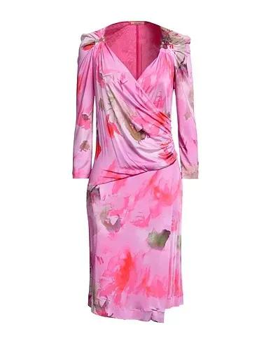Pink Synthetic fabric Midi dress