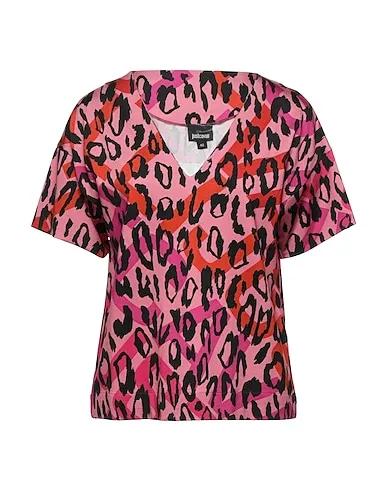 Pink Synthetic fabric T-shirt