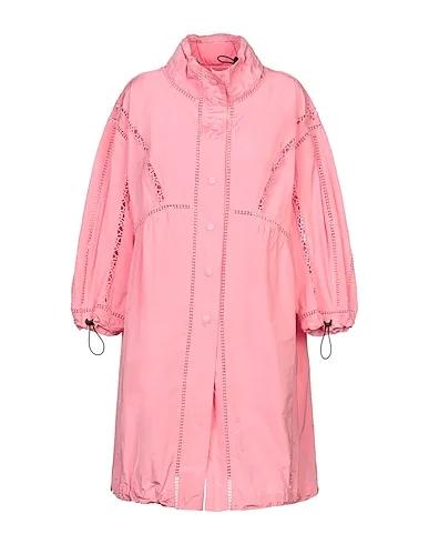 Pink Techno fabric Full-length jacket