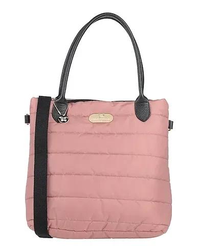 Pink Techno fabric Handbag