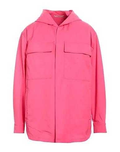 Pink Techno fabric Jacket