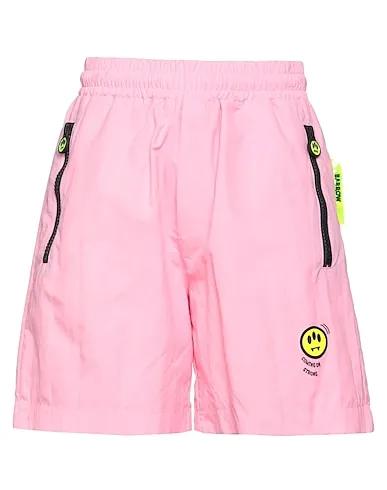 Pink Techno fabric Shorts & Bermuda