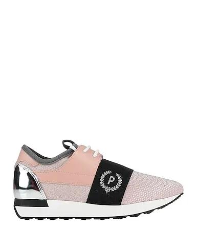 Pink Techno fabric Sneakers