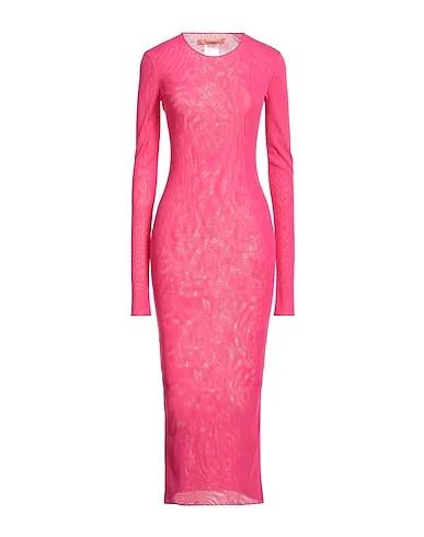 Pink Tulle Midi dress