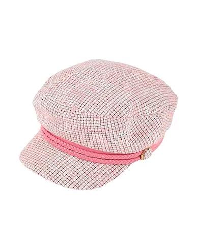 Pink Tweed Hat