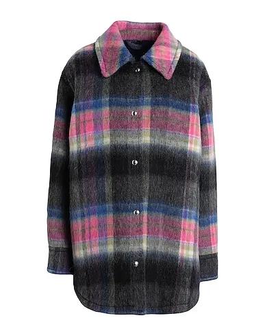 Pink Velour Checked shirt