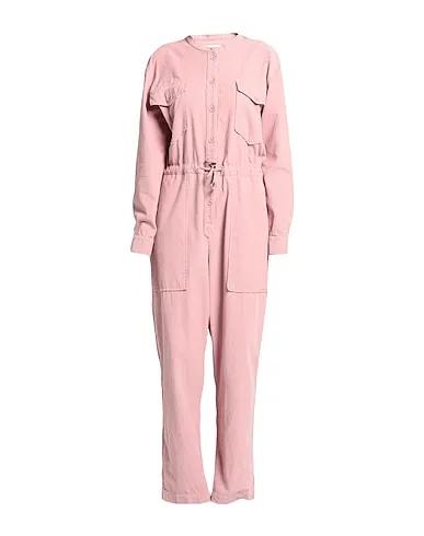 Pink Velvet Jumpsuit/one piece