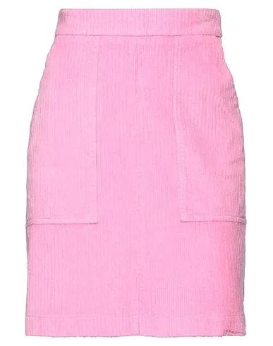 Pink Velvet Mini skirt